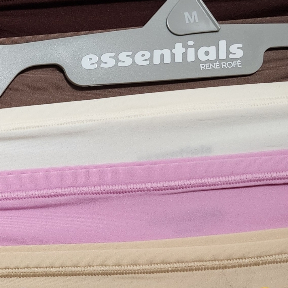 Rene Rofe Essentials Panties 5-Pack Hi-Briefs Flexible Fit Women’s Underwear M - Picture 3 of 14